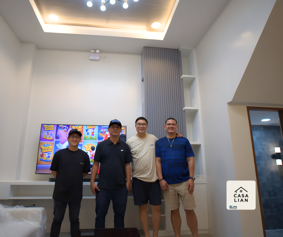 Casa Lian living area turnover