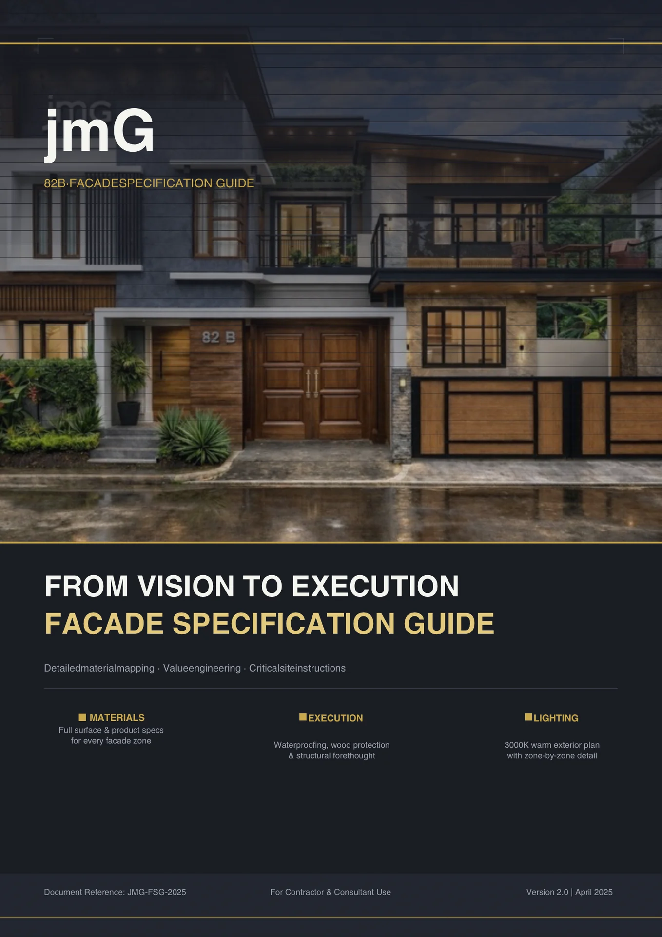 Facade specification guide for Cagayan de Oro homes
